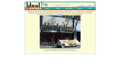 Desktop Screenshot of idealcleanersoakland.com